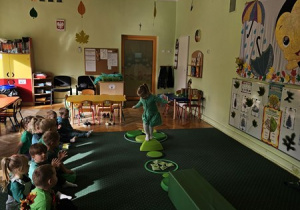 Matylda na zielonej ścieżce.