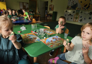 Jagoda, Miłosz i Zuzia.