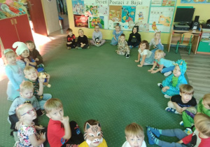 Magiczny napój - spokojna zabawa w kole(inscenizacja)