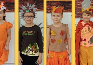 Anastazja, Kuba, Emilka i Julian.