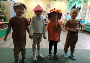 Oluś, Marcysia, Natanek, Adaś