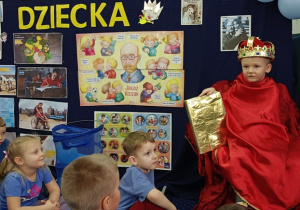 Igor jako Król Maciuś Pierwszy.