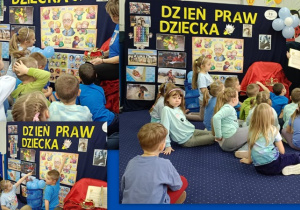 Rozmowy przy tablicy.