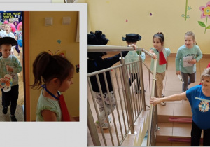 Przemarsz z hasłami.