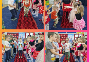 na czerwonym dywanie