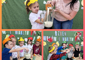 dodajemy produkty potrzebne na koktajl