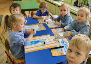 Ela, Leon, Jagoda, Liwia, Zuzia i Wojtek.