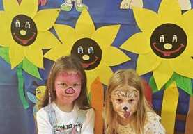 fotościanka wiejskiego podwórka