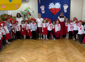 Dzień Niepodległości - uroczystość przedszkolna