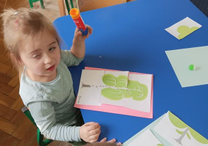 Lena już wykonała pracę.