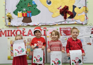 Liwia, Nikoś, Gosia i Miłosz.