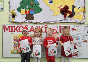 Paweł, Amelka, Wojtek i Matylda.