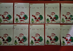 Prace plastyczne wykonane przez Pszczółki.