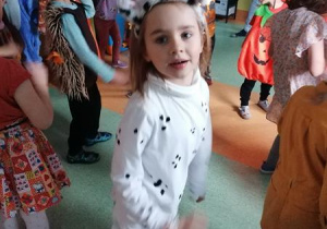 Hania jako dalmatyńczyk.