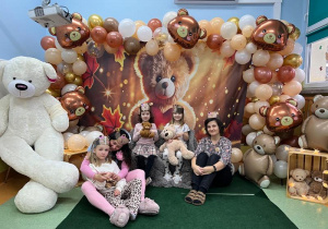 Dzień Misia Ratownisia - wspólna fotografia