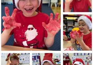 zabawa z piankoliną