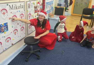 Mikołajkowa gimnastyka buzi i języka