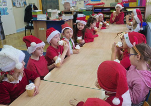 ciepłe lody - poczęstunek