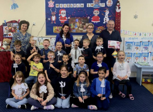 Poznajemy Bojka - spotkanie czytelnicze z dziadkiem Jagódki