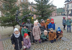 Słynna Ławeczka Profesora Pieniążka