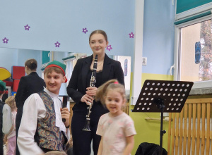 Audycja muzyczna z Akademią Bachmana - Święta z klarnetem.