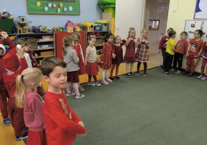 W oczekiwaniu na gości.