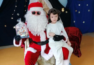 Ksawery z Mikołajem.