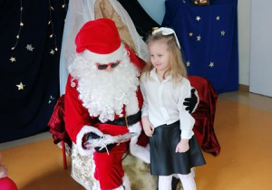 Maja J. z Mikołajem.