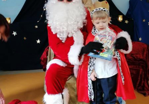 Kajtek z Mikołajem.