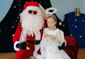 Natalka z Mikołajem.