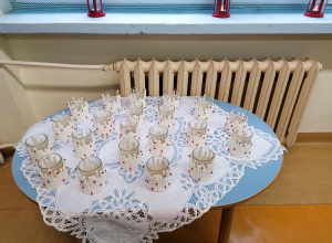 Świąteczne spotkanie z rodzicami.