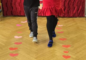 pokaz mody z okazji Walentynek