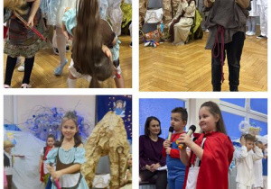 aktywność dzieci podczas występu