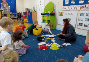 Zabawa dydaktyczne dotycząca zawodów