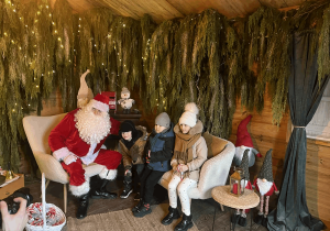 Spotkanie ze Św. Mikołajem.