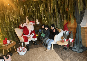 Spotkanie ze Św. Mikołajem.