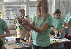 podziękowania dla Pani Justynki