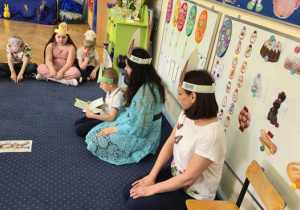 odczytujemy list od zajączka