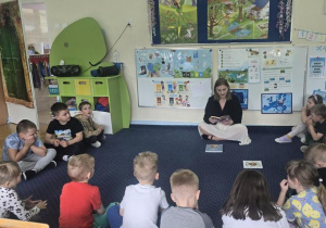 spotkanie czytelnicze z ciocią Kasią