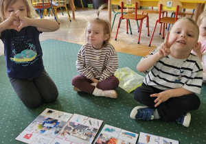 Jagoda, Kornelia i Paweł.