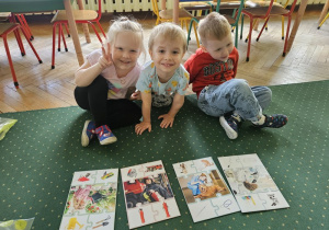 Matylda, Artur i Leon.
