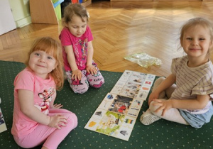Amelka, Gosia i Zuza.