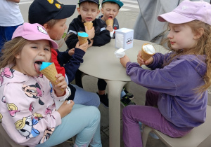 Smaczne lody.