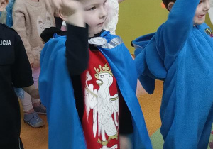 Marcel i Kacper w tańcu.