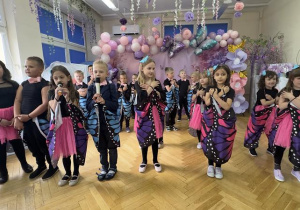 Motylki witają gości
