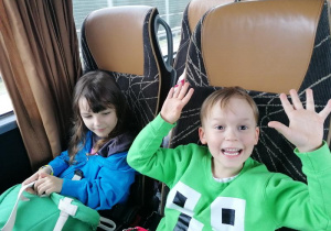 Pełni energii: Maja i Mikołaj.