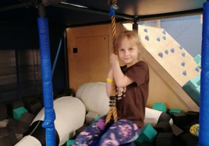 Marysia w sportowej strefie.