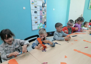 Maja, Kajtek, Filip i Wojtek już pracują.