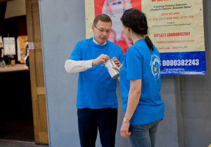 Prezydent Żyrardowa również zaangażował się w akcję charytatywną