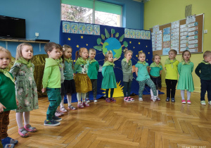Żabki przedstawiają część artystyczną